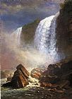 Falls of Niagara from Below by Albert Bierstadt
